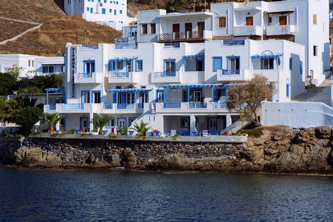 Vithos Seaside Aparthotel Astypalaia Bagian luar foto